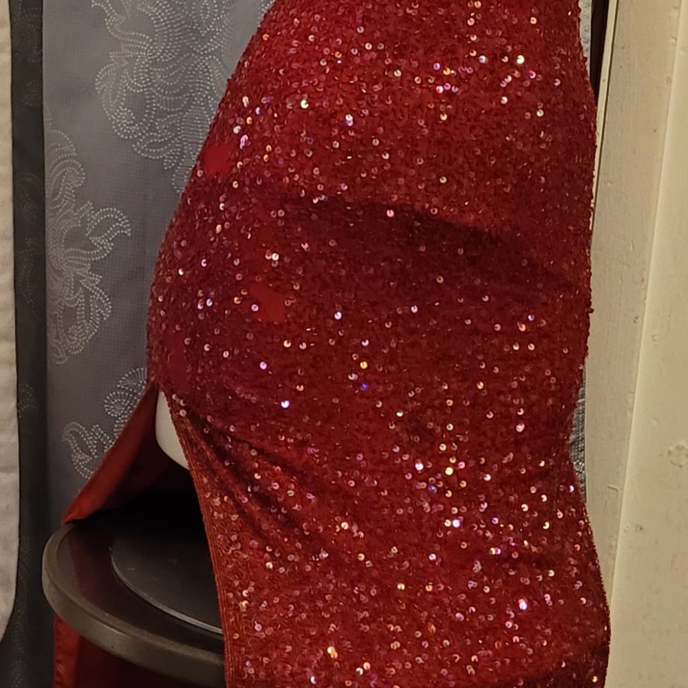 Elegant Sequin Gown